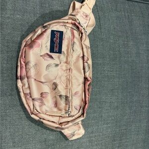 Jansport Floral Pink Waist Bag